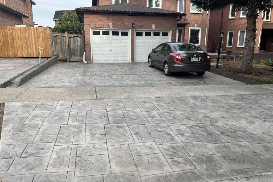 Stamped Concrete Driveways